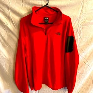The North Face Men’s XL, Red light weight fleece.